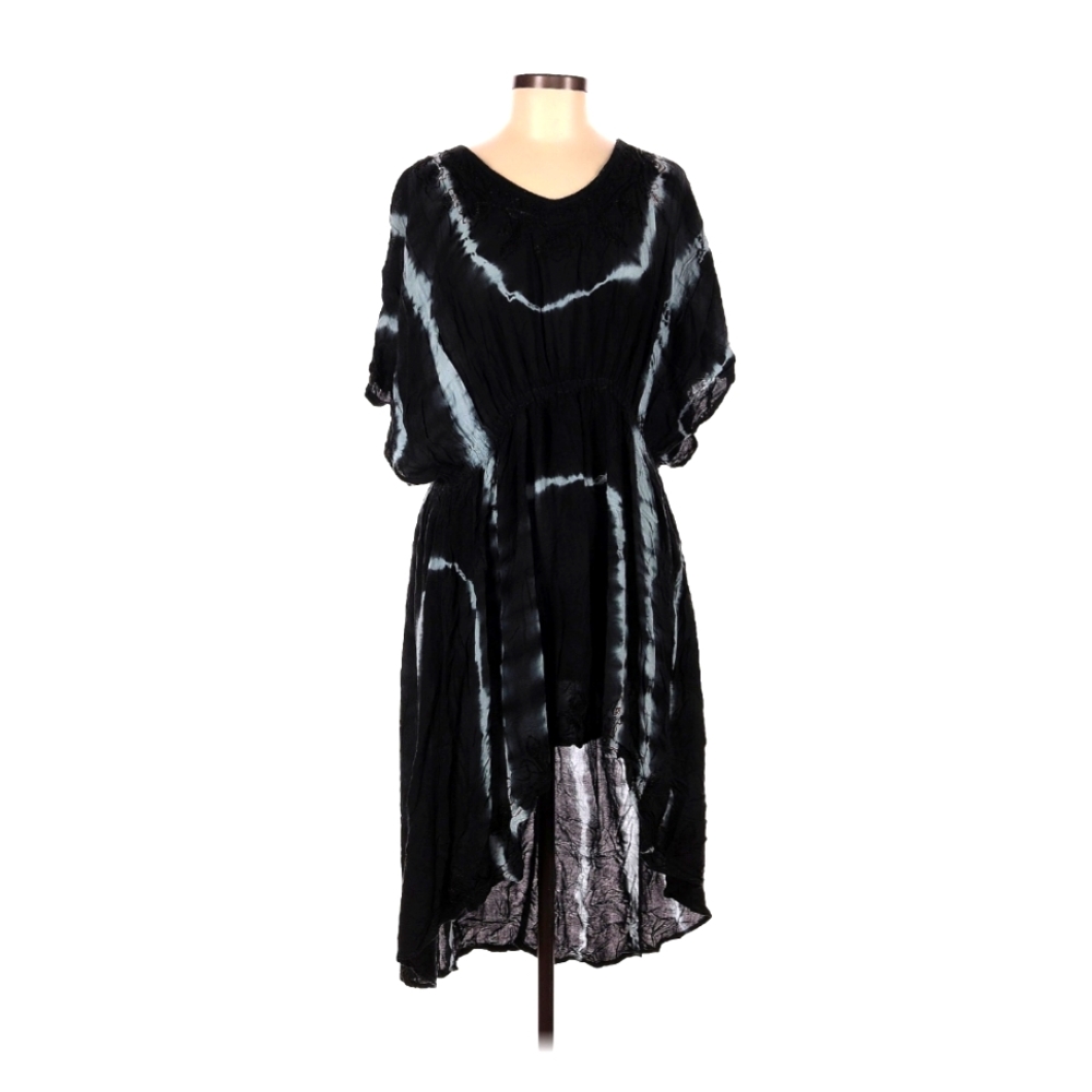 Ocean Breeze ONE SIZE  Boho Beach Tie Dye Maxi Dress